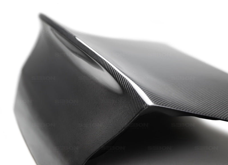 Seibon 03-07 Mitsubishi Lancer Evo 8 & 9 CSL-Style Carbon Fiber Trunk Lid 3