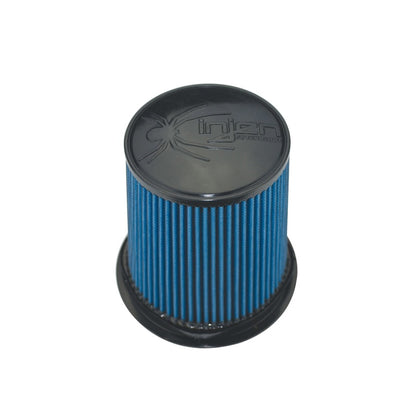 Injen NanoWeb Dry Air Filter 5.0in Filter Neck w/TwistLok/7.0in Base /5.0in Top w/Barb Fittings 2