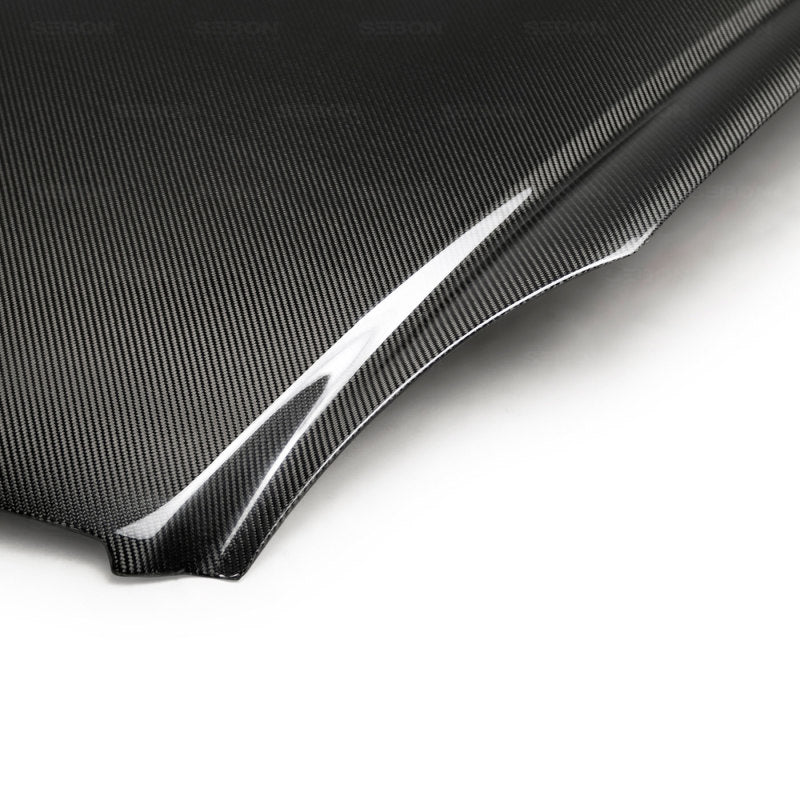 Seibon 03-07 Infiniti G35 Coupe OEM  Carbon Fiber Hood 3