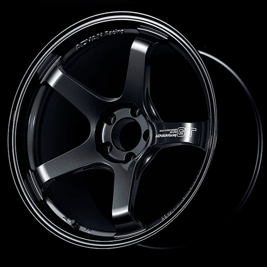 Advan GT Beyond 20x10 +30 5-114.3 Racing Titanium Black Wheel 0