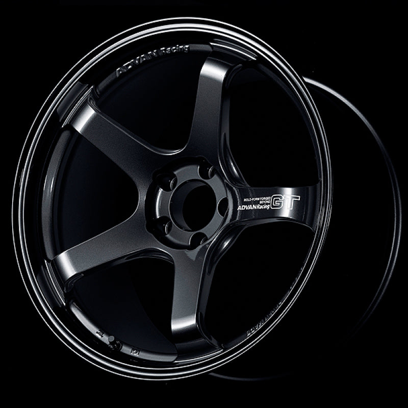 Advan GT Beyond 20x12 +20 5-114.3 Racing Titanium Black Wheel 0
