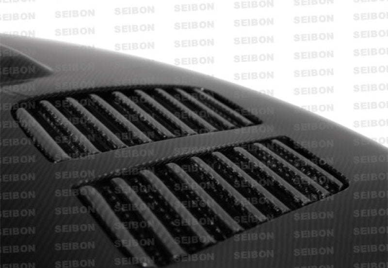 Seibon 09-11 BMW 3 Series 4dr (Exc M3) GTR-Style Carbon Fiber Hood 1