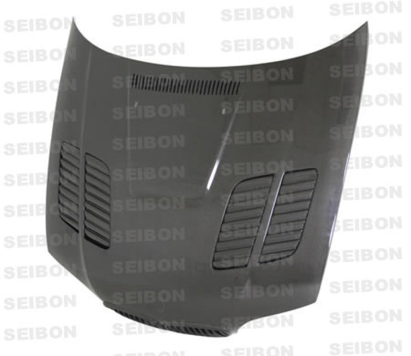Seibon 02-05 BMW E46 2dr GTR-Style Carbon Fiber Hood 1