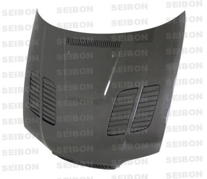 Seibon 02-05 BMW E46 2dr GTR-Style Carbon Fiber Hood 1