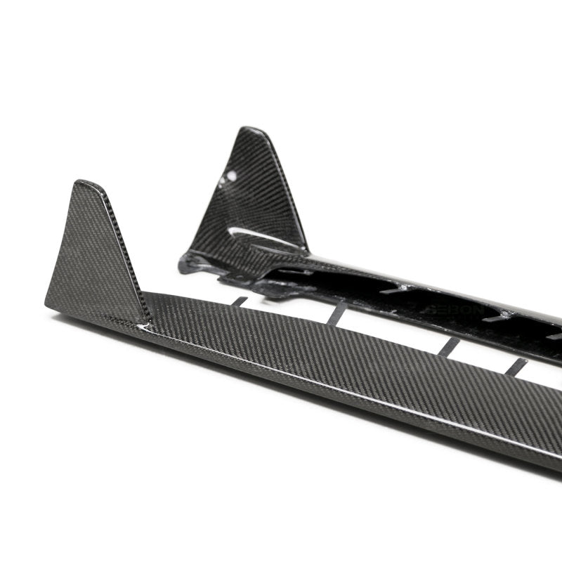 Seibon 2020 Toyota GR Supra MB-Style Carbon Fiber Side Skirt 3