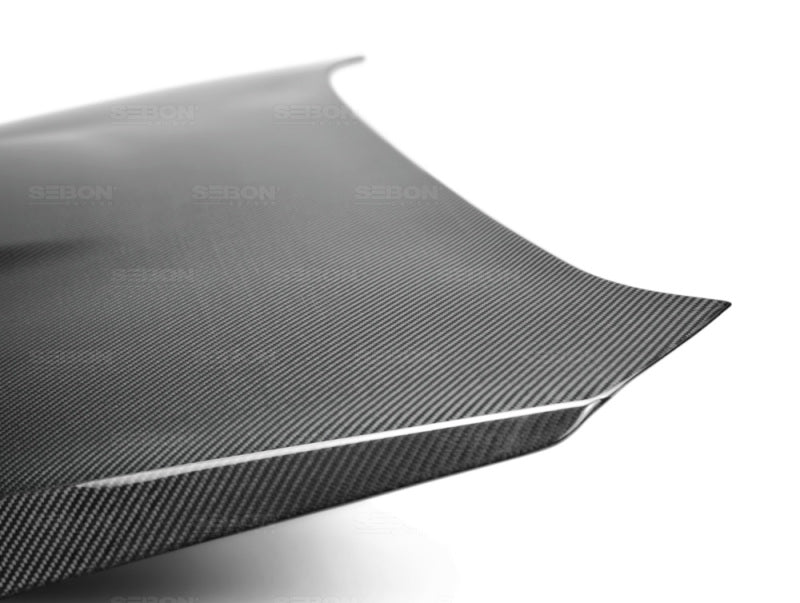 Seibon 2015 Subaru WRX/STI OEM Style Carbon Fiber Hood 3