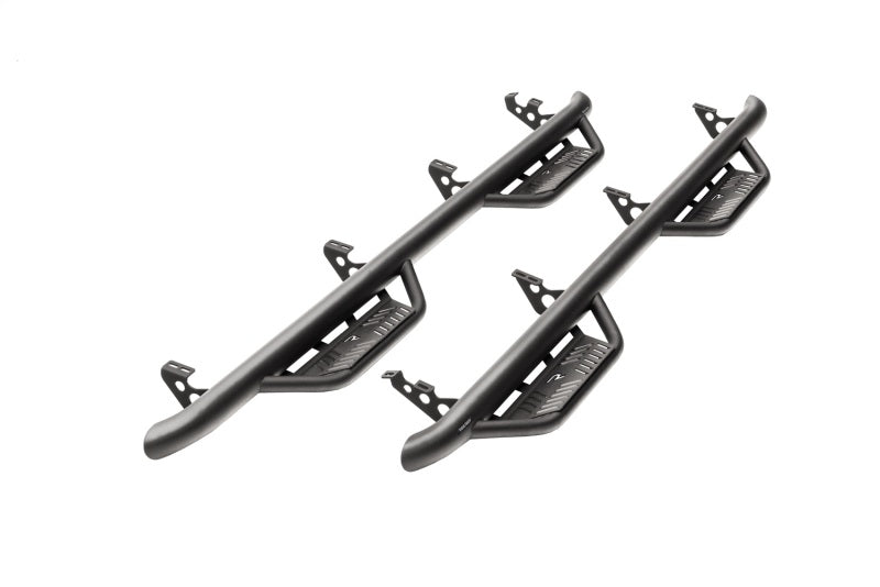 N-Fab Podium LG 15-17 Ford F-150 SuperCrew - Tex. Black - 3in