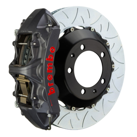 Brembo 06-09 Honda S2000 Front GTS BBK 6 Piston Cast 355x32 2pc Rotor Slotted Type-3-Black HA 0