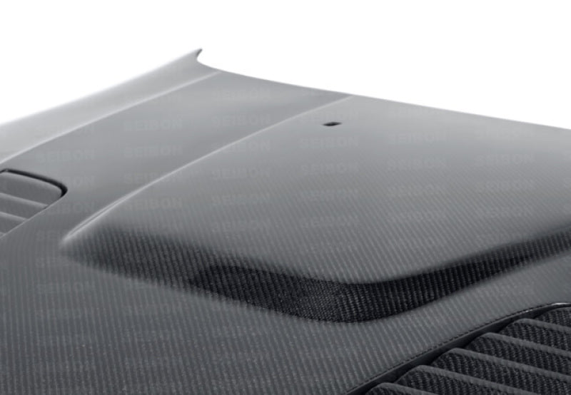 Seibon 97-03 BMW 5 Series 4Dr (E39) GTR-Style Carbon Fiber Hood 3