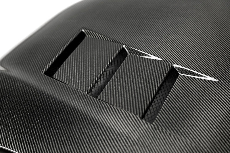 Seibon 2014 Scion TC OEM Carbon Fiber Hood - TS Style 4