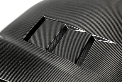 Seibon 2014 Scion TC OEM Carbon Fiber Hood - TS Style 4