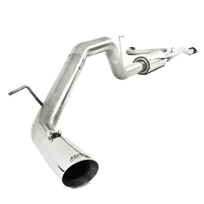 MBRP 09-14 Ford F150 T304 Pre-Axle 4.5in OD Tips Dual Outlet 3in Cat Back Exhaust