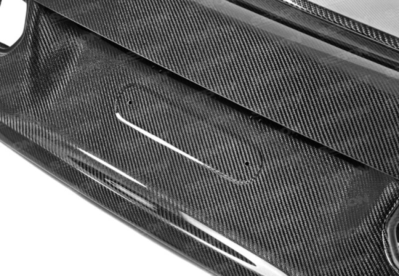 Seibon 12-13 BMW F30 CSL Style Carbon Fiber Trunk - Shaved 2