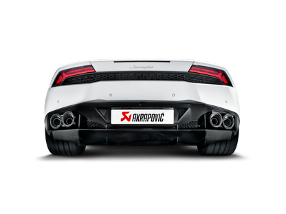 Akrapovic 16-16 Lamborghini Huracan LP 580-2 Coupe/Spyder Slip-On Line (Titanium) w/ Carbon Tips 6