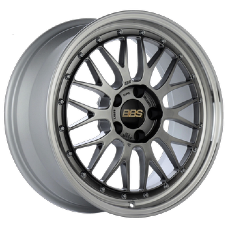 BBS LM 18x8 5x114.3 ET40 Diamond Black Center / Machined Lip Wheel -82mm PFS/Clip Required 0