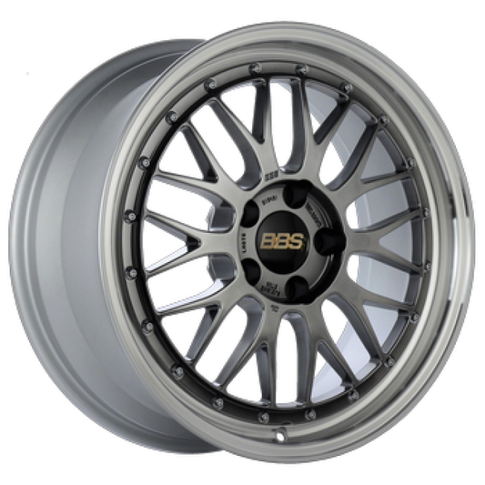 BBS LM 18x8 5x114.3 ET40 Diamond Black Center / Machined Lip Wheel -82mm PFS/Clip Required 0