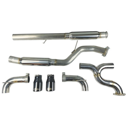 Injen 16-18 Ford Focus RS 3in Cat-Back Stainless Steel Exhaust w/ 4in Black Chrome Tips 5