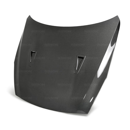 Seibon 09-10 Nissan GTR R35 OEM Carbon Fiber Hood 0
