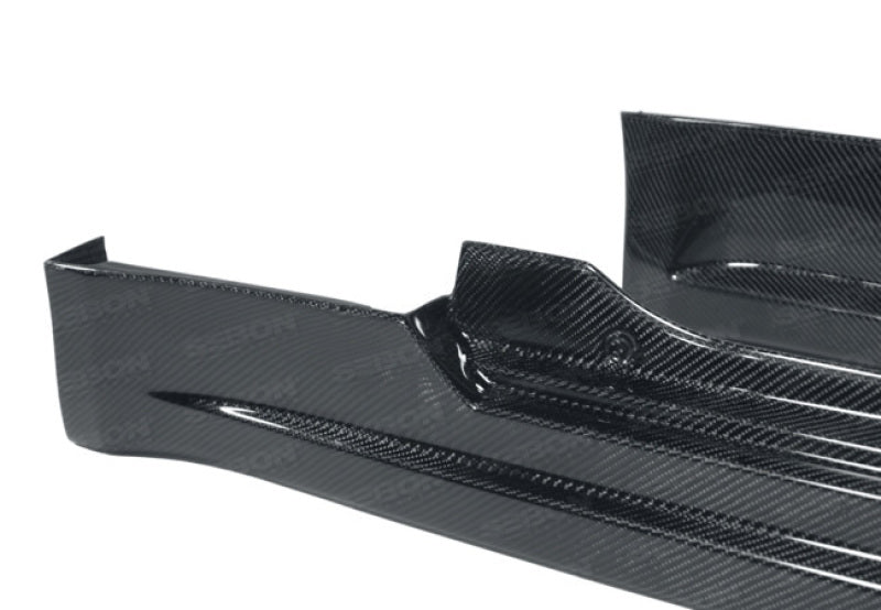 Seibon 02-05 Nissan 350Z SA Carbon Fiber Side Skirts 2