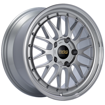 BBS LM 18x8.5 5x130 ET56 CB71.6 Diamond Silver Center Diamond Cut Lip Wheel 0