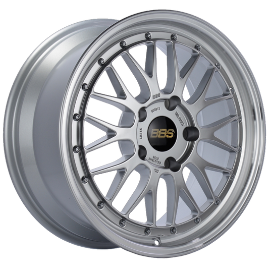 BBS LM 18x8.5 5x130 ET56 CB71.6 Diamond Silver Center Diamond Cut Lip Wheel 0