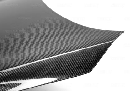 Seibon 09-10 Kia Forte OEM-Style Carbon Fiber Hood 2