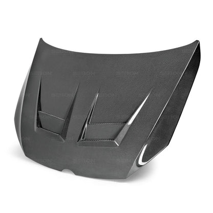 Seibon 15-20 Volkswagen Golf MK7 DV-Style Carbon Fiber Hood 0