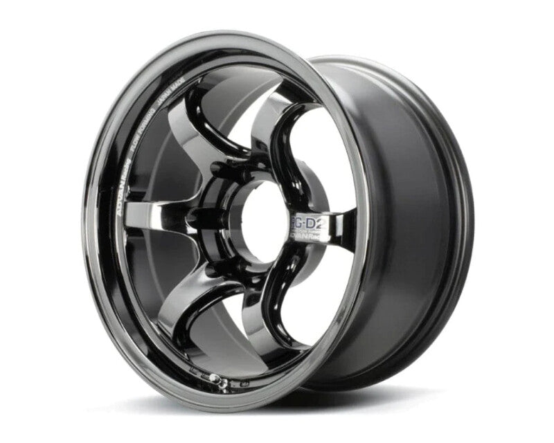 Advan RG-D2 17x8.5 -10MM 6-139.7 Black Chrome Wheel 0