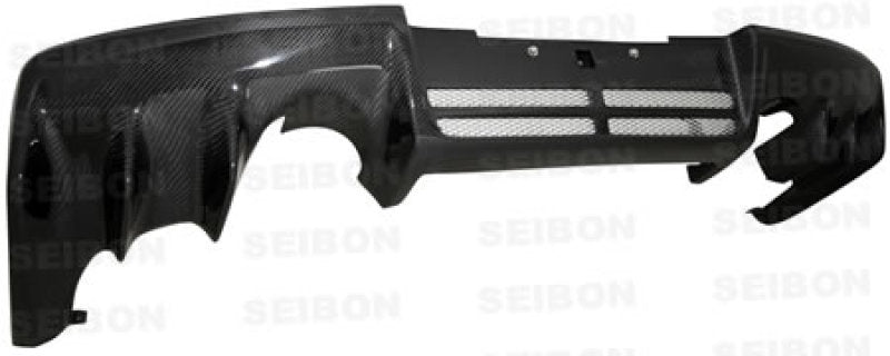 Seibon 08-09 Mitsubishi Evo X OEM-style Carbon Fiber Rear Diffuser 1