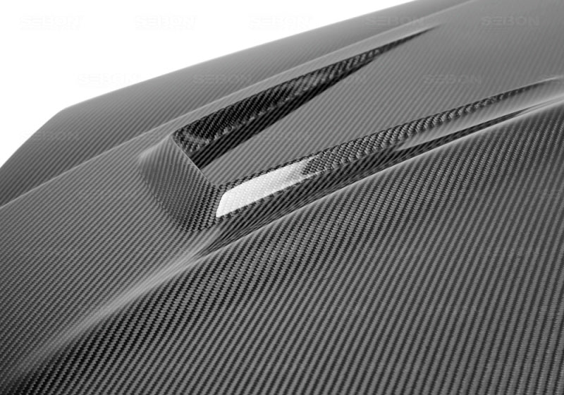 Seibon 08-11 Mercedes-Benz C-Class GT-Style Carbon Fiber Hood 2