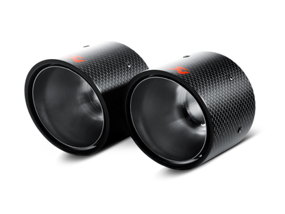 Akrapovic 07-14 MINI Cooper S (R56) / Cooper S Cabrio (R57) Tail Pipe Set (Carbon) 0