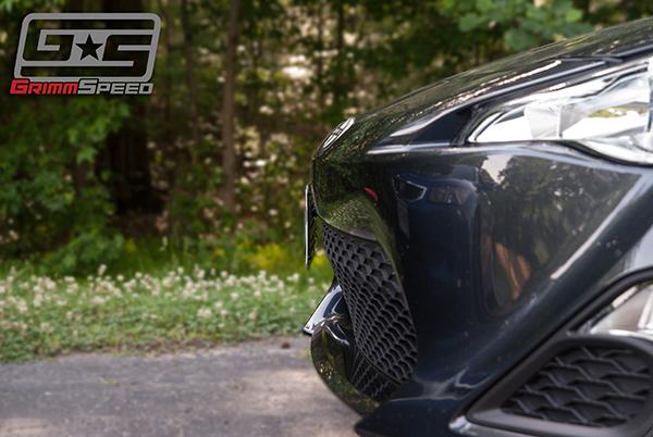 GrimmSpeed 10+ Subaru Legacy/Outback / 13+ Subaru BRZ/13+ Scion FR-S License Plate Relocation Kit - BRZ & WRX