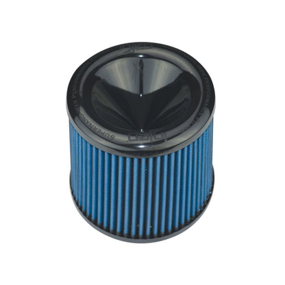 Injen AMSOIL Replacement Nanofiber Dry Air FIlter 5in Flange Diameter/6.5in Base/6in Height/70 Pleat 3