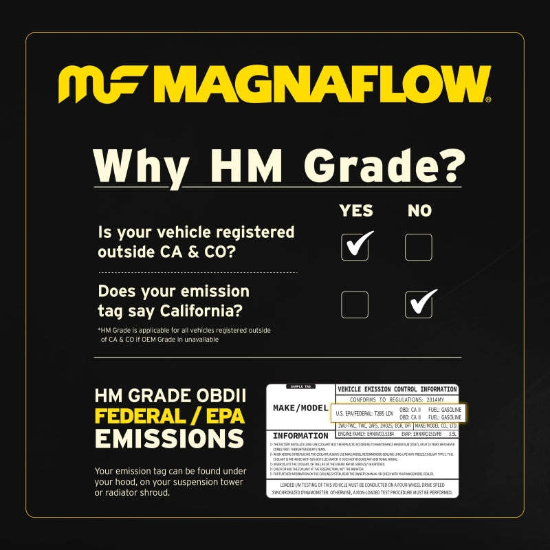 MagnaFlow Conv DF 01-03 Protege 2.0 manif 49S