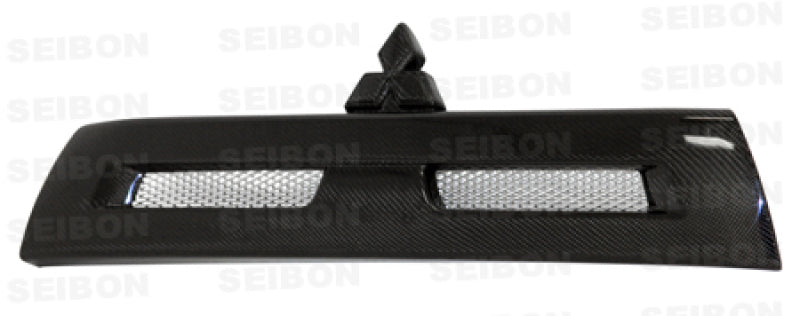 Seibon 08-10 Mitsubishi Lancer Evo X OEM Carbon Fiber Front Grill 0