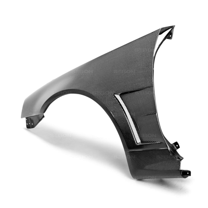 Seibon 99-01 Nissan Skyline R34 NSW-Style Carbon Fiber (Gloss Finish) Fenders (Pair) 2
