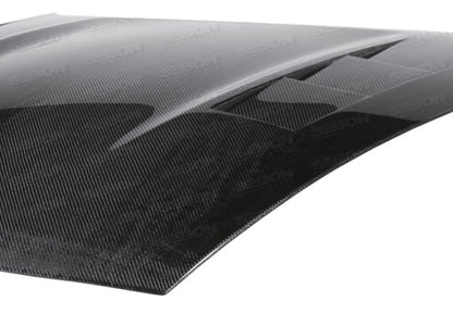 Seibon 09-10 Nissan 370Z TS Carbon Fiber Hood 2