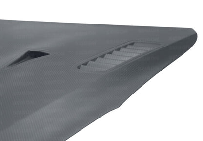 Seibon 09-15 Nissan Skyline R35 GT-R ES Style Dry Carbon Fiber Hood 6