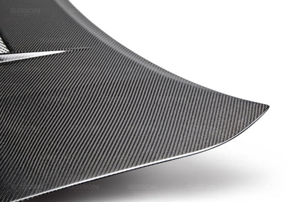 Seibon 14-15 Honda Civic 2dr VSII-Style Carbon Fiber Hood 4