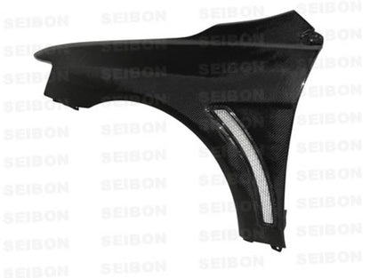 Seibon 08-12 Mitsubishi Evo X 10mm Wider Carbon Fiber Fenders 2