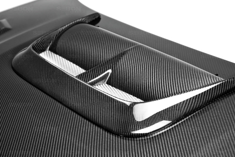 Seibon 04-05 Subaru WRX/STi CW Carbon Fiber Hood 2