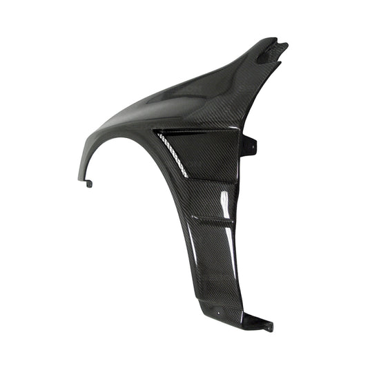 Seibon 03-07 Mitsubishi Evo 8 & IX 10mm Wider Carbon Fiber Fenders 0