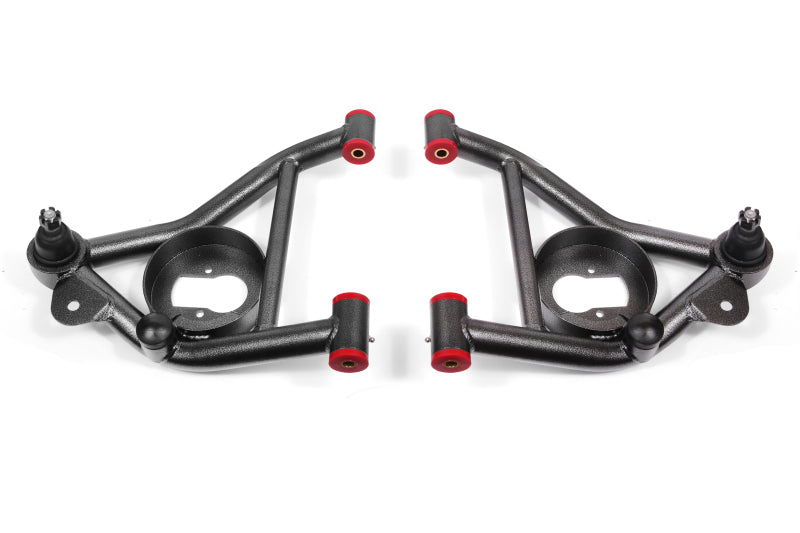 BMR Suspension BMR 78-87 G-Body Non-Adj. Lower A-Arms (Polyurethane) - Black Hammertone