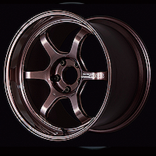 Advan R6 18x10.0 +35 5-114.3 Racing Copper Bronze Wheel 0