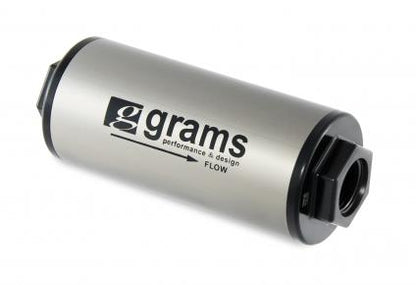 Grams Performance 100 Micron -6AN Fuel Filter
