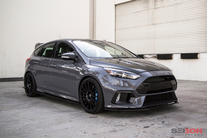 Seibon 2015-2016 Ford Focus RS Carbon Fiber Hood 4