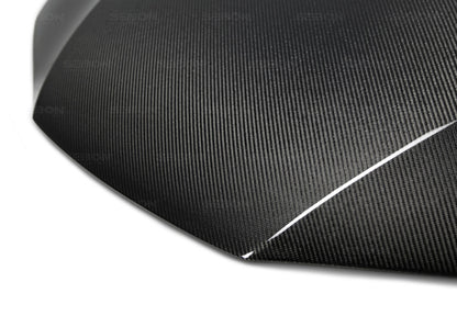 Seibon 2014+ Honda Civic OEM Style Carbon Fiber Hood 2