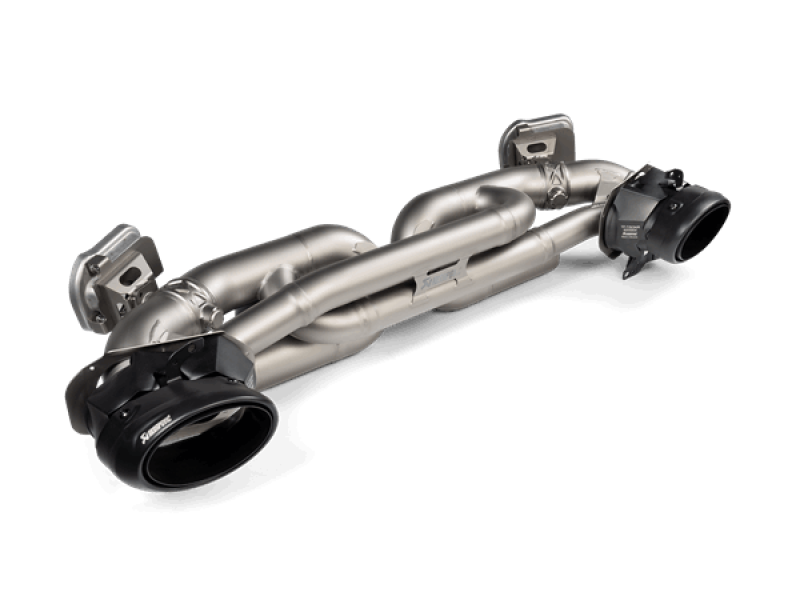 Akrapovic 20-21 Porsche 911 Turbo/Turbo S (992) Slip-On Race Line (Titanium) (REQUIRES TIPS) 0