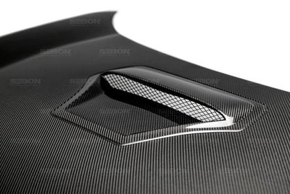 Seibon 16-17 Honda Civic TR Carbon Fiber Hood 2