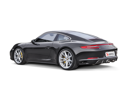 Akrapovic 16-17 Porsche 911 Carrera S/4/4S/GTS (991.2) Slip-On Line (Titanium) w/ Titanium Tips 3